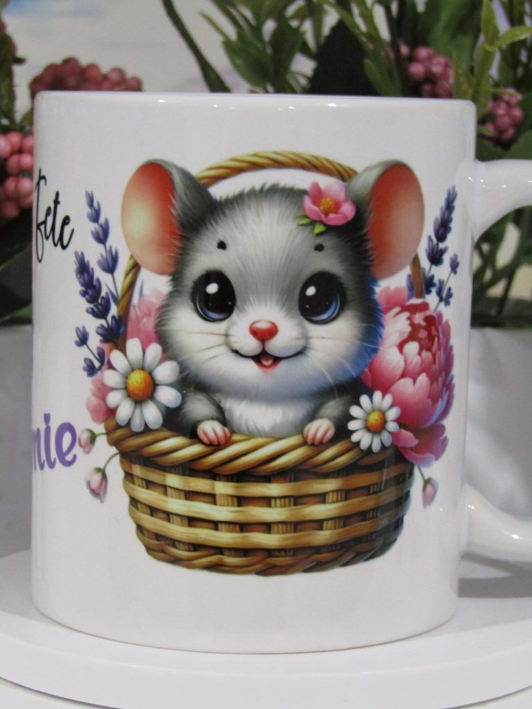 Mugs fête des grand mère, Sourie, écureuil GMSE_2025_01