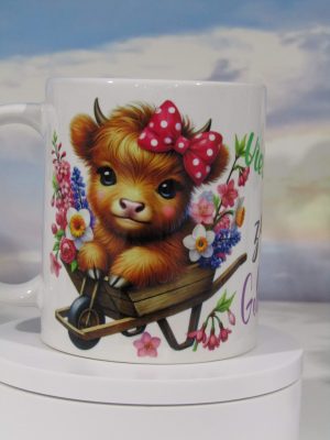 Mugs Anniversaire, Vachette, brouette souhait en Alsacien AAVBR_2025_01