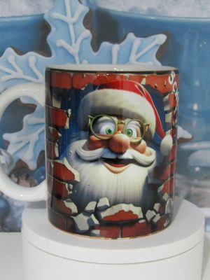 Mugs Père Noël Rigolo à lunette ! Noël_2025_02