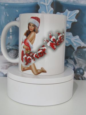 Mugs Joyeux noël Jeune femme sexy ! Noël_2025_01